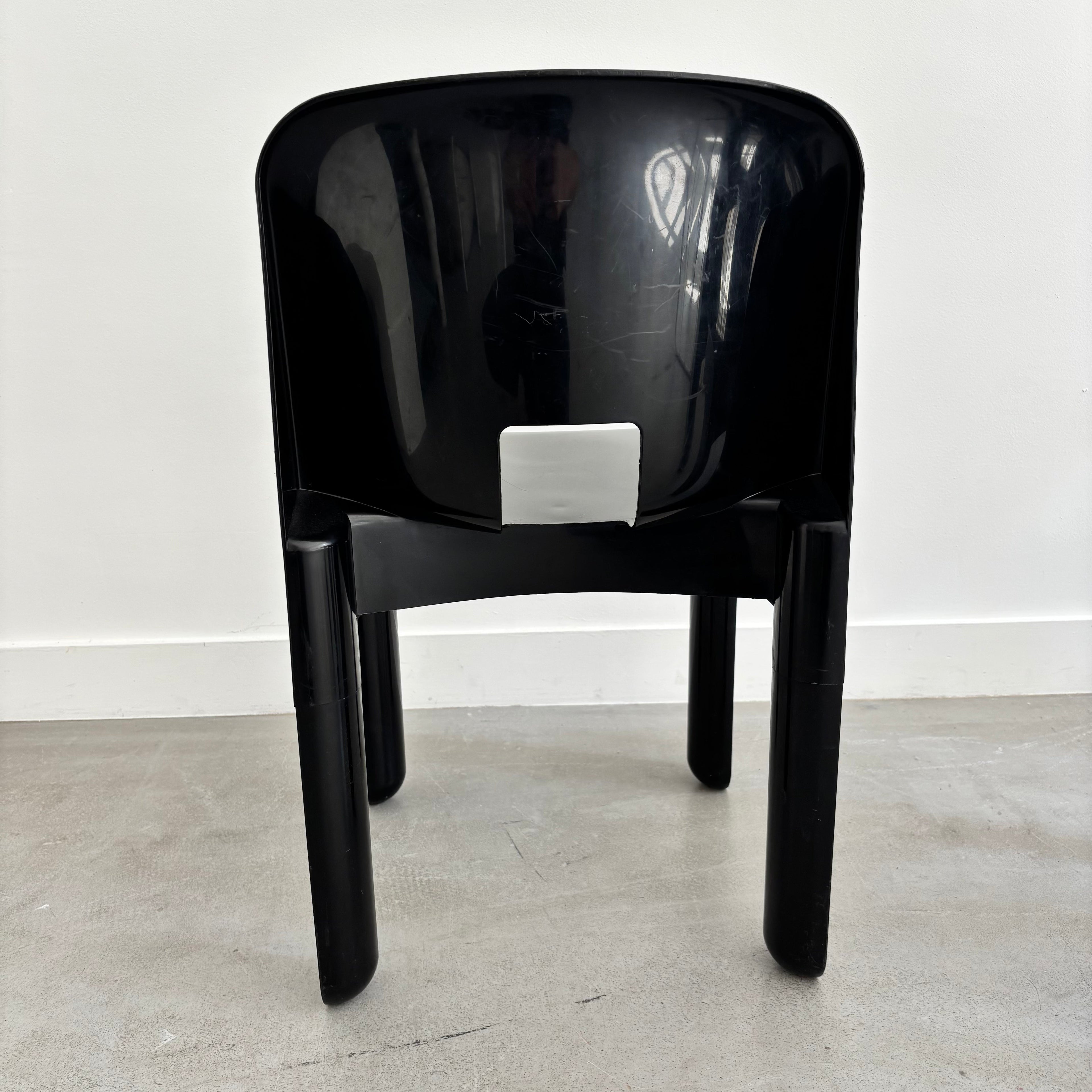 Paire De Chaises Universale Par Joe Colombo Pour Kartell Années 70