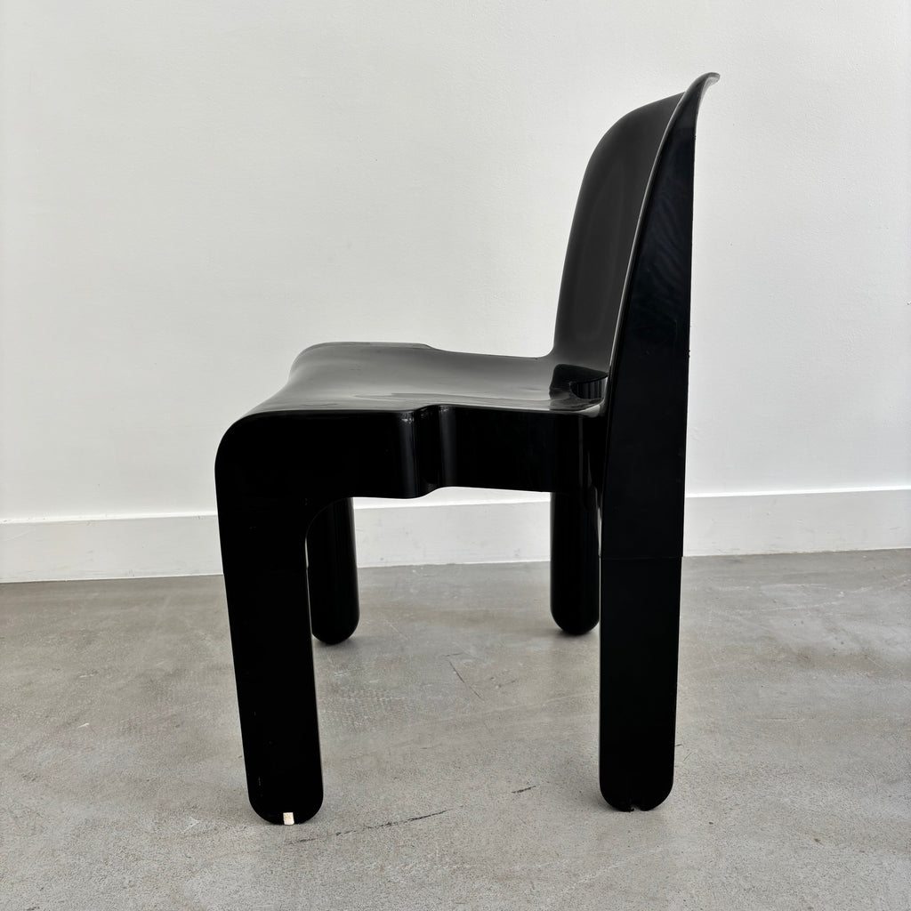 Paire De Chaises Universale Par Joe Colombo Pour Kartell Années 70