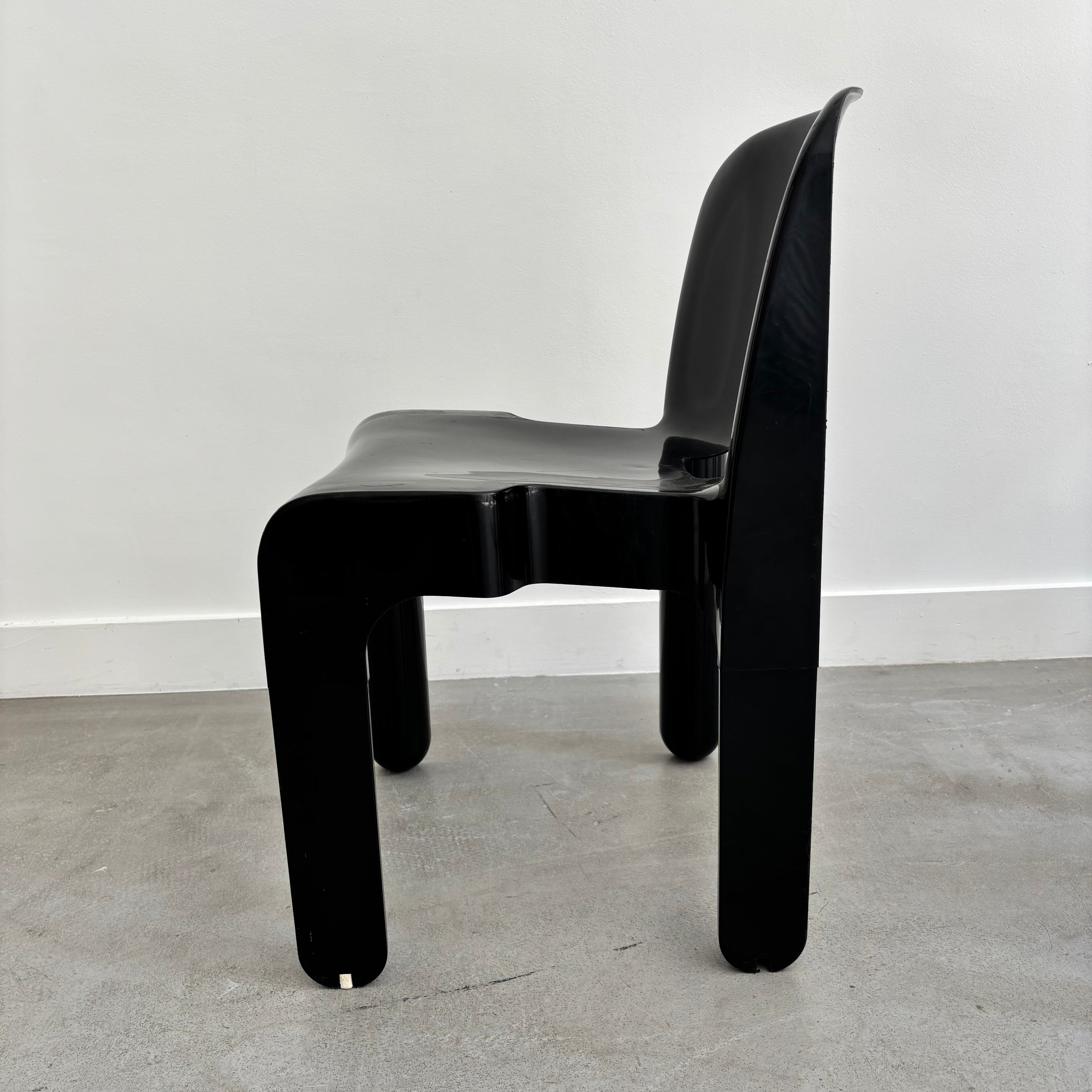 Paire De Chaises Universale Par Joe Colombo Pour Kartell Années 70