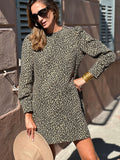 Robe Henriette - Leopard