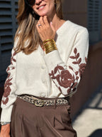 Cardigan Léopoldine - Beige