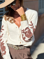 Cardigan Léopoldine - Beige