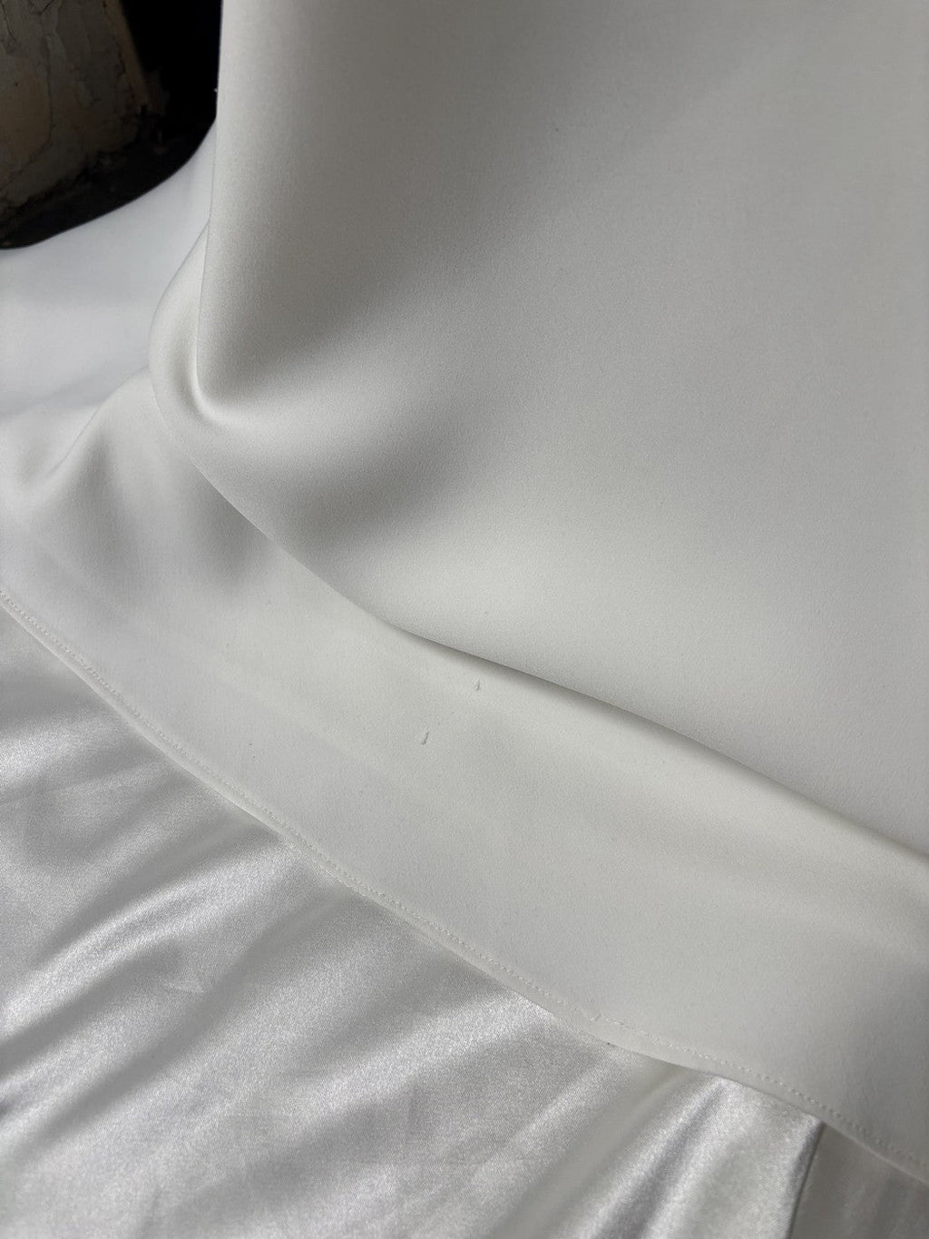 Ensemble De Mariée La Plage Sans Le Haut - Blanc Soie