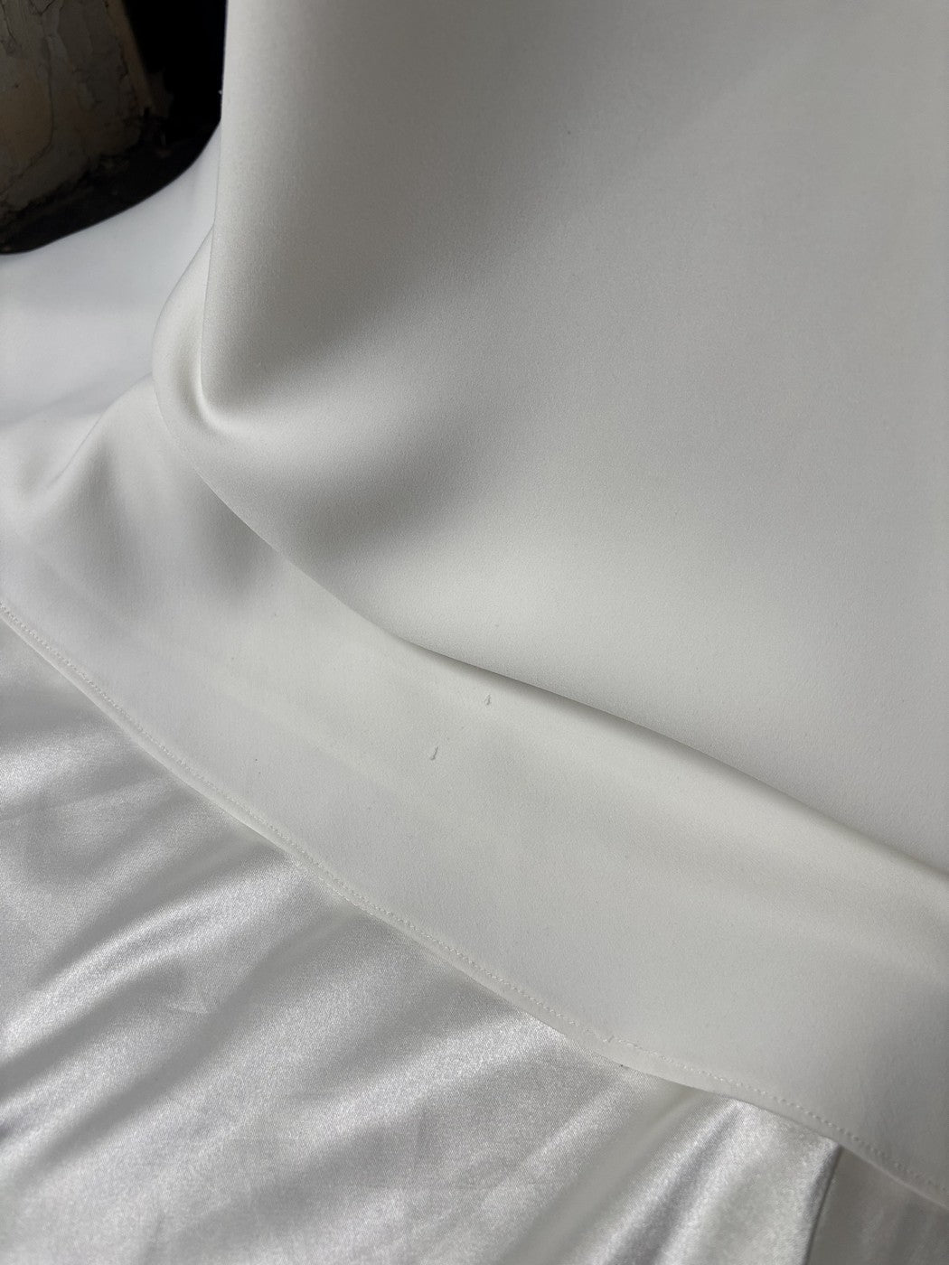 Ensemble De Mariée La Plage Sans Le Haut - Blanc Soie