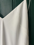 Ensemble De Mariée La Plage Sans Le Haut - Blanc Soie