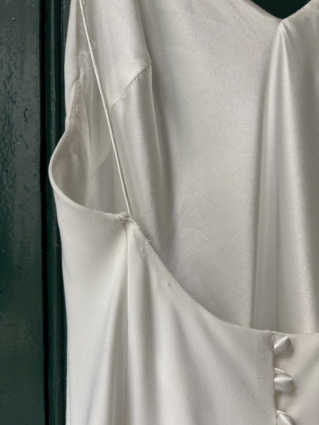 Ensemble De Mariée La Plage Sans Le Haut - Blanc Soie