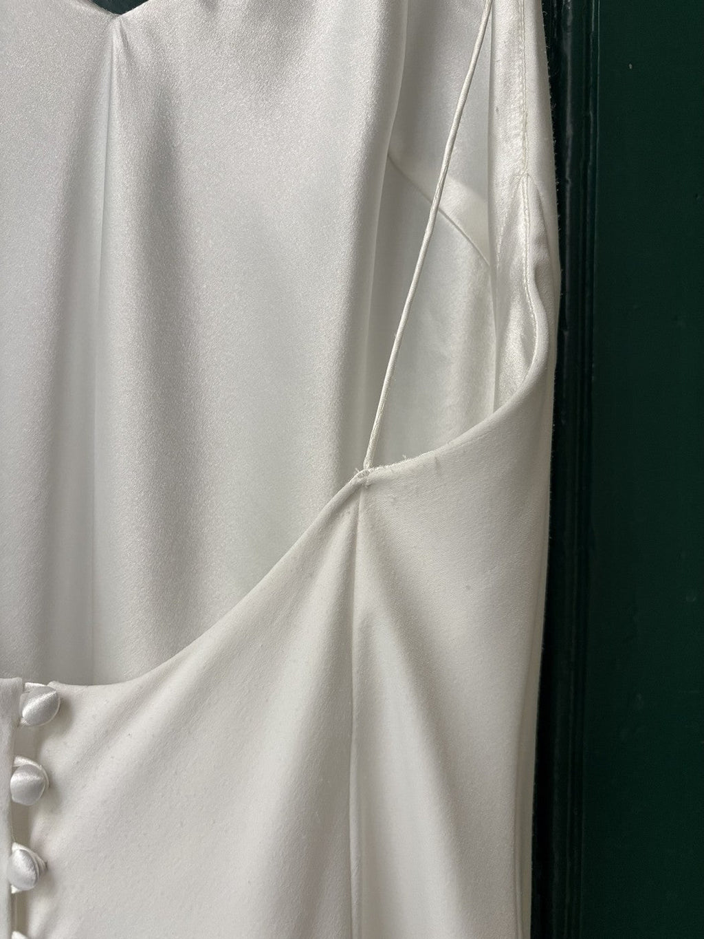 Ensemble De Mariée La Plage Sans Le Haut - Blanc Soie