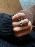 Bague Péridot 056