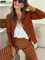 Cardigan Aurore - Camel