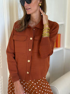 Cardigan Aurore - Camel