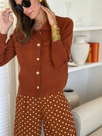 Cardigan Aurore - Camel
