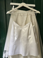 Ensemble De Mariée Duchesse Court - Ivoire