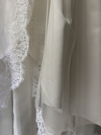 Ensemble De Mariée Duchesse Court - Ivoire