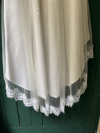 Ensemble De Mariée Duchesse Court - Ivoire