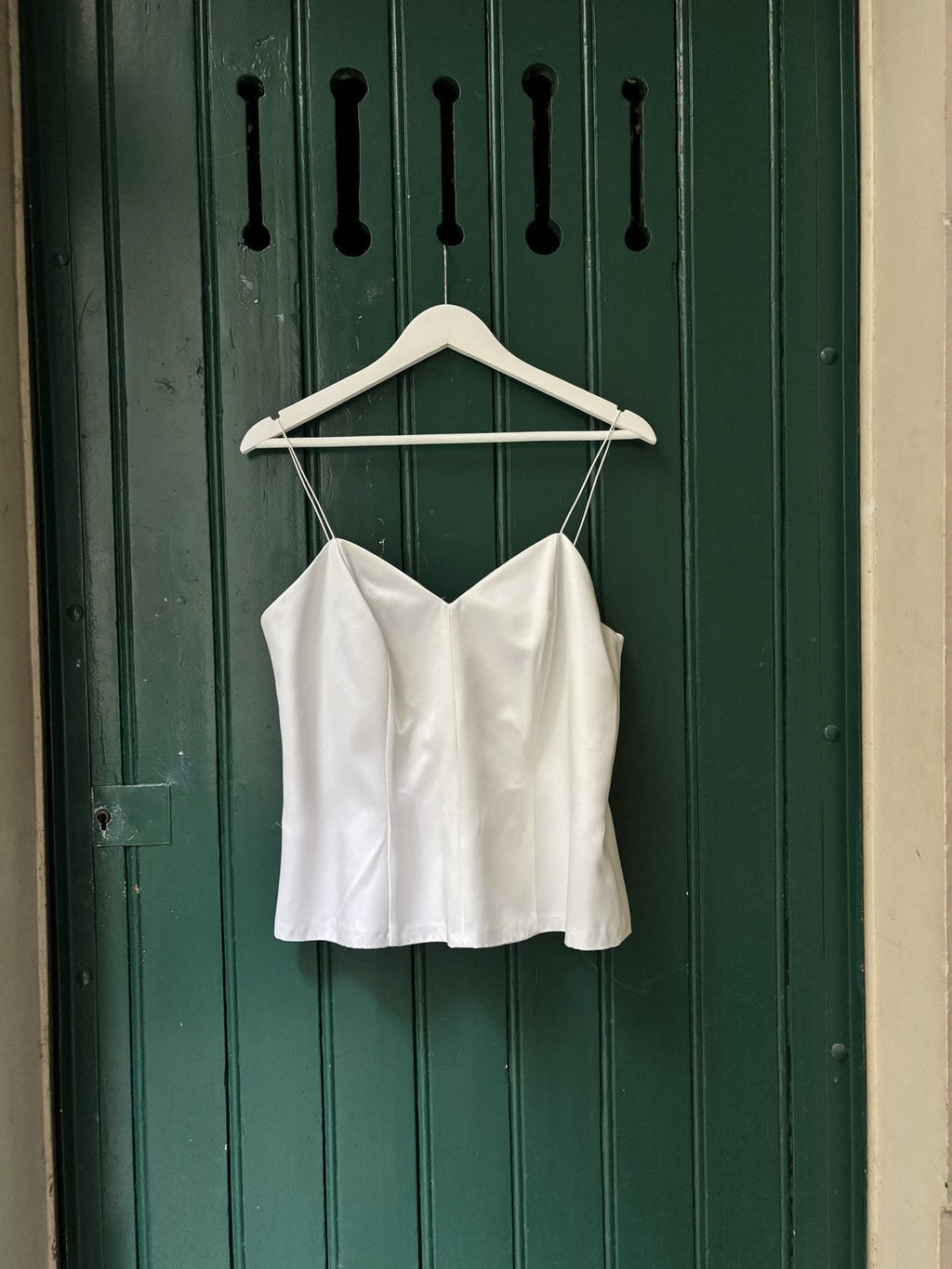 Ensemble De Mariée Duchesse Court - Ivoire