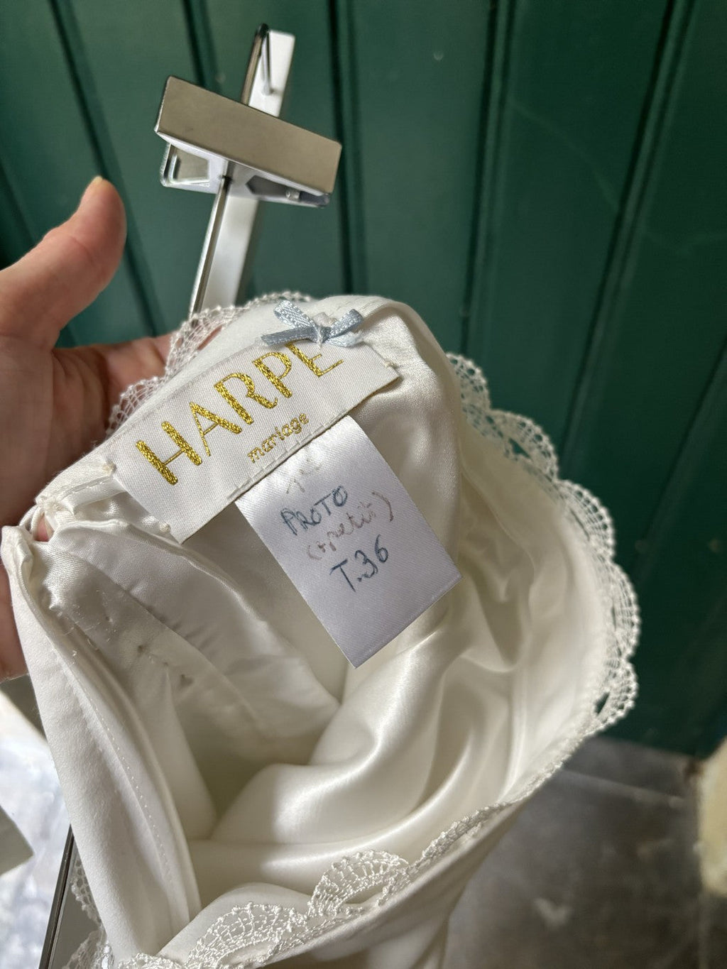 Jupe De Mariée Sultane Avec Dentelle - Blanc