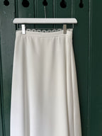 Jupe De Mariée Sultane Avec Dentelle - Blanc