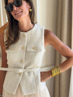 Gilet Kate - Blanc