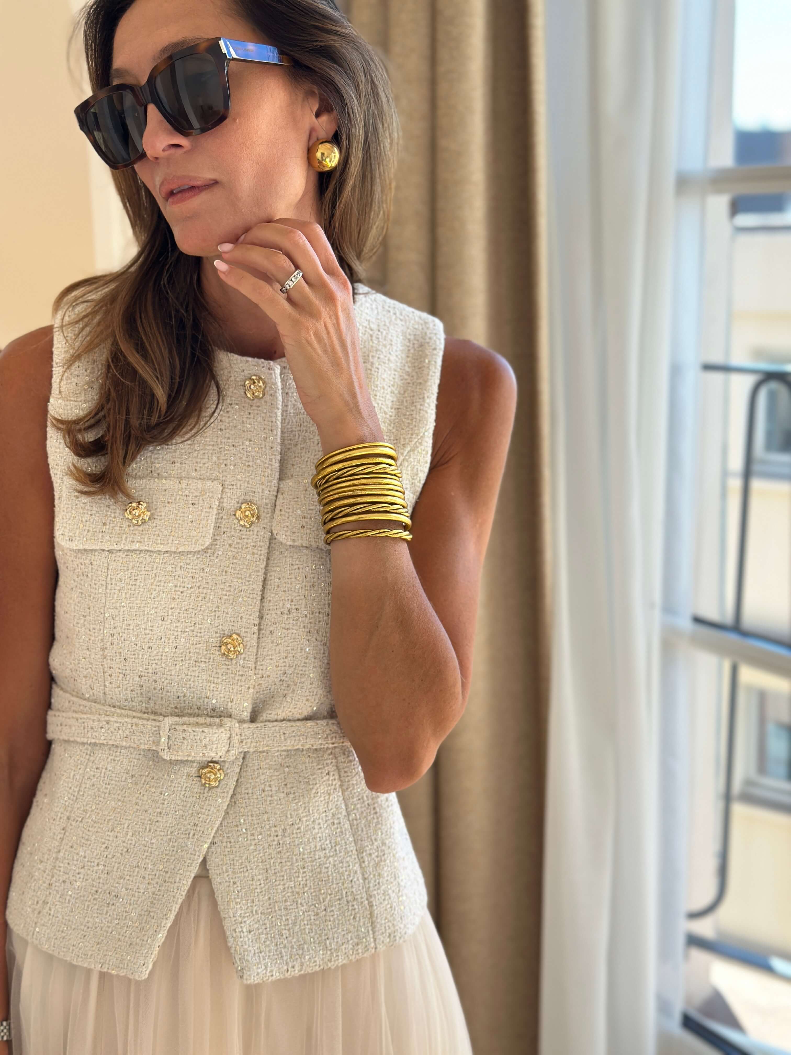 Gilet Kate - Blanc