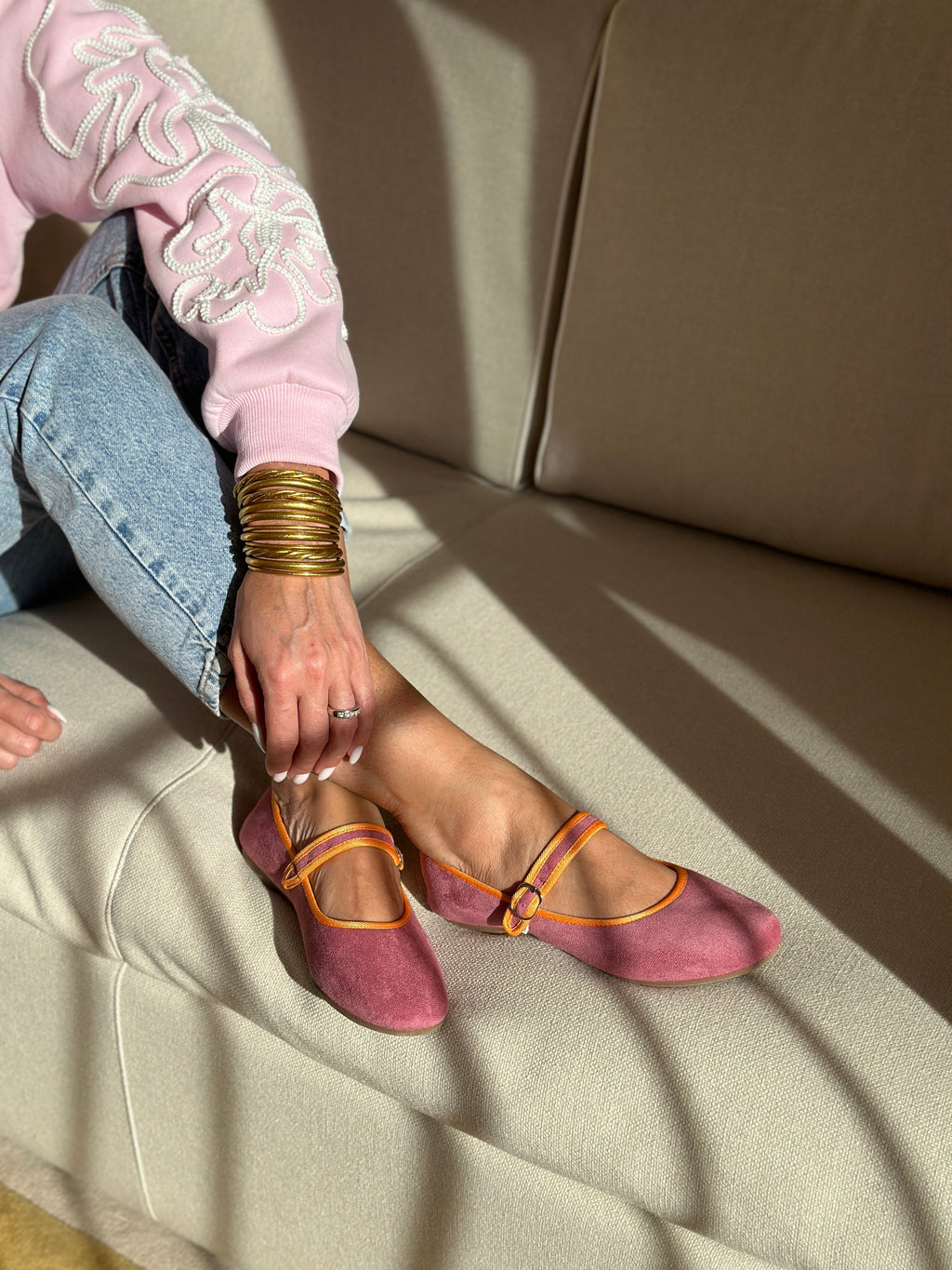 Ballerines Antonia - Rose