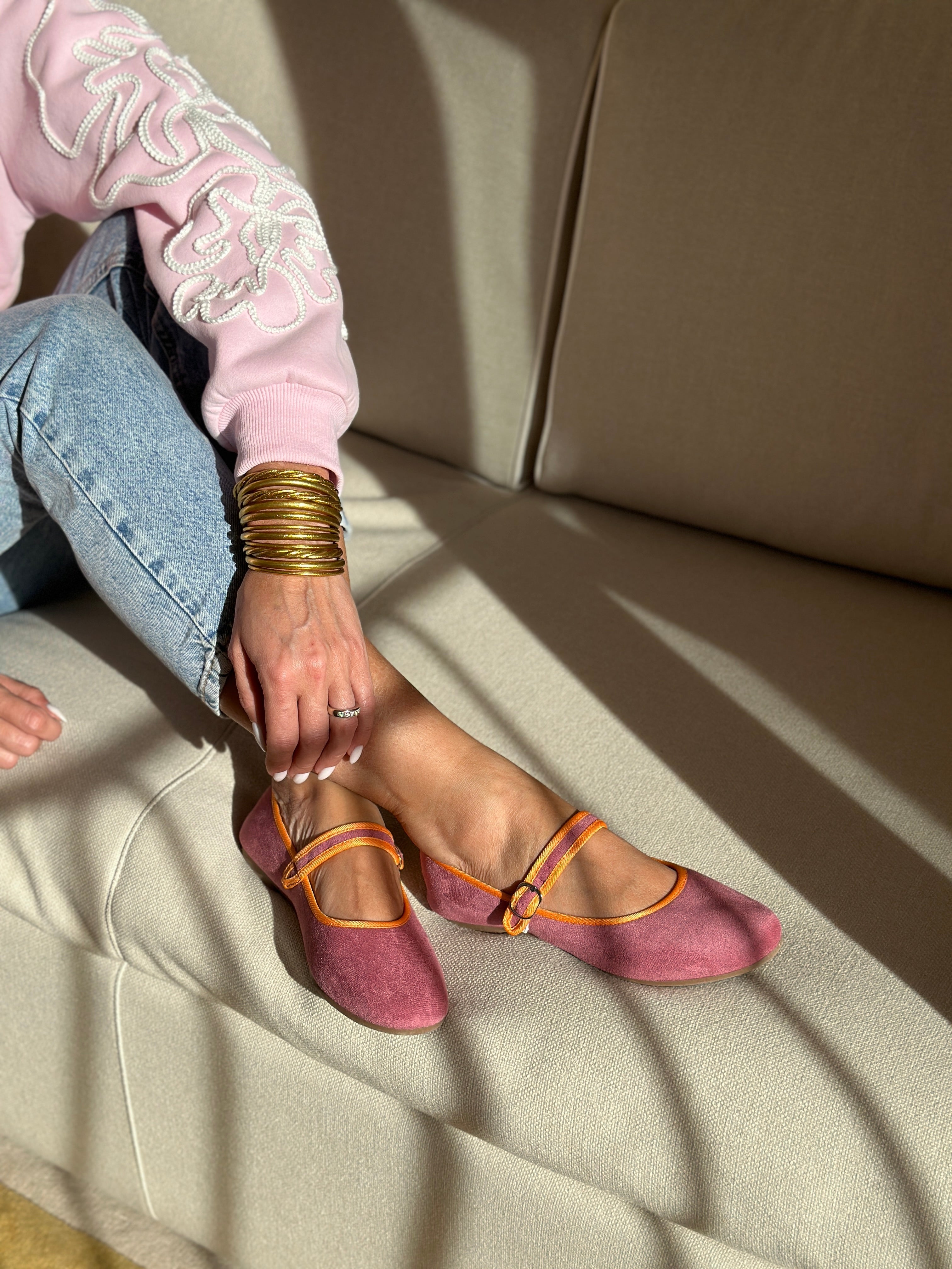 Ballerines Antonia - Rose