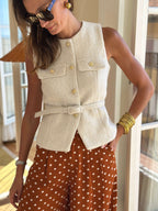 Gilet Kate - Blanc