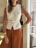 Gilet Kate - Blanc