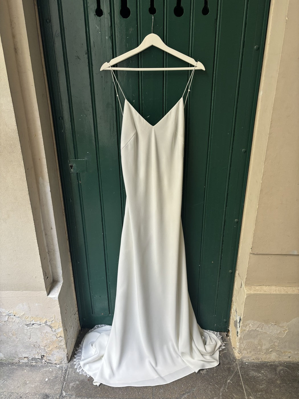 Ensemble De Mariée La Plage Sans Le Haut - Blanc Soie
