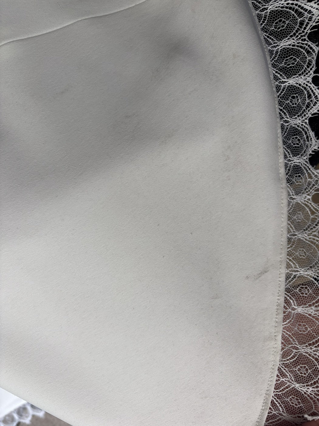 Ensemble De Mariée La Plage Sans Le Haut - Blanc Soie