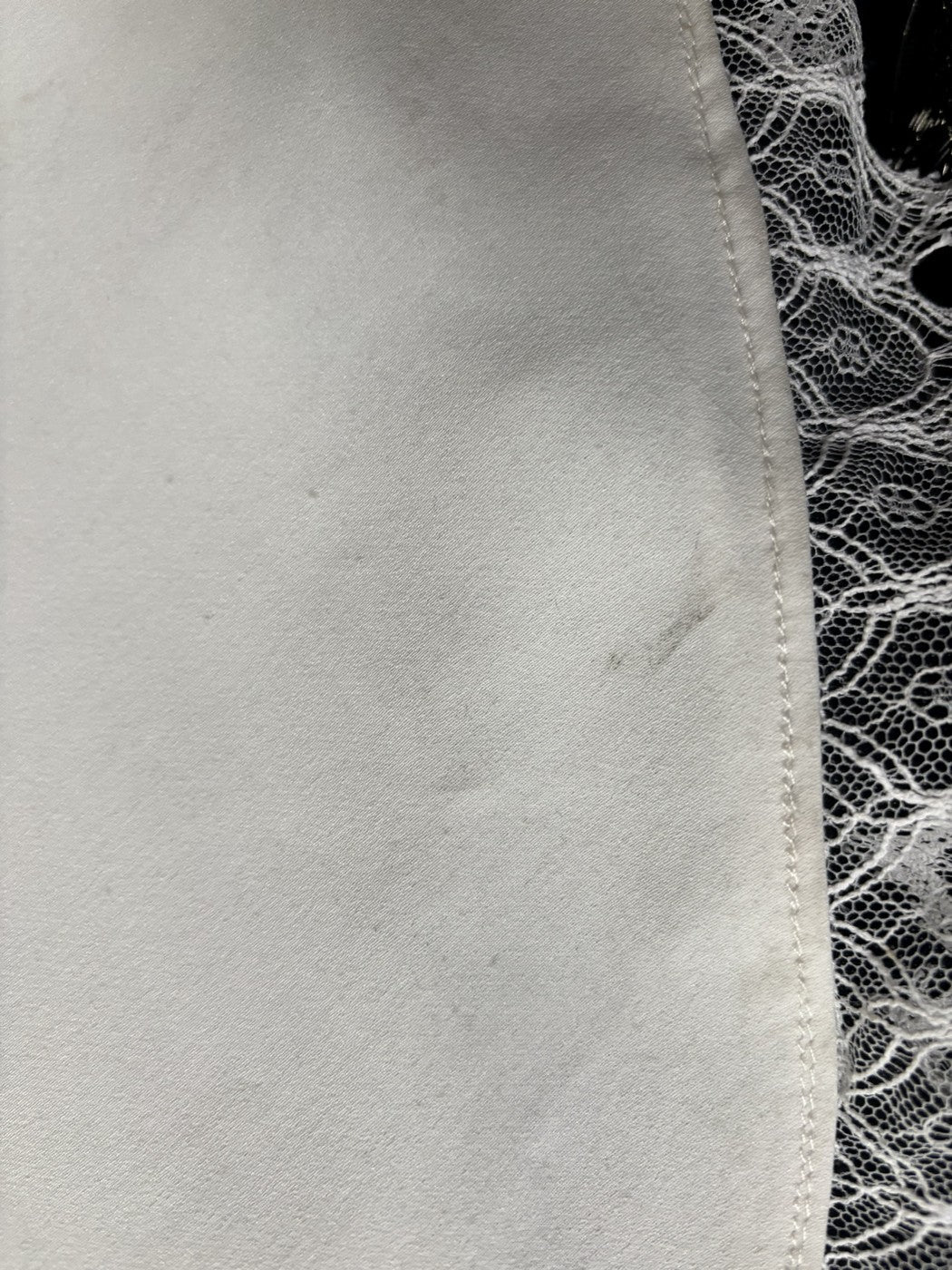 Ensemble De Mariée La Plage Sans Le Haut - Blanc Soie