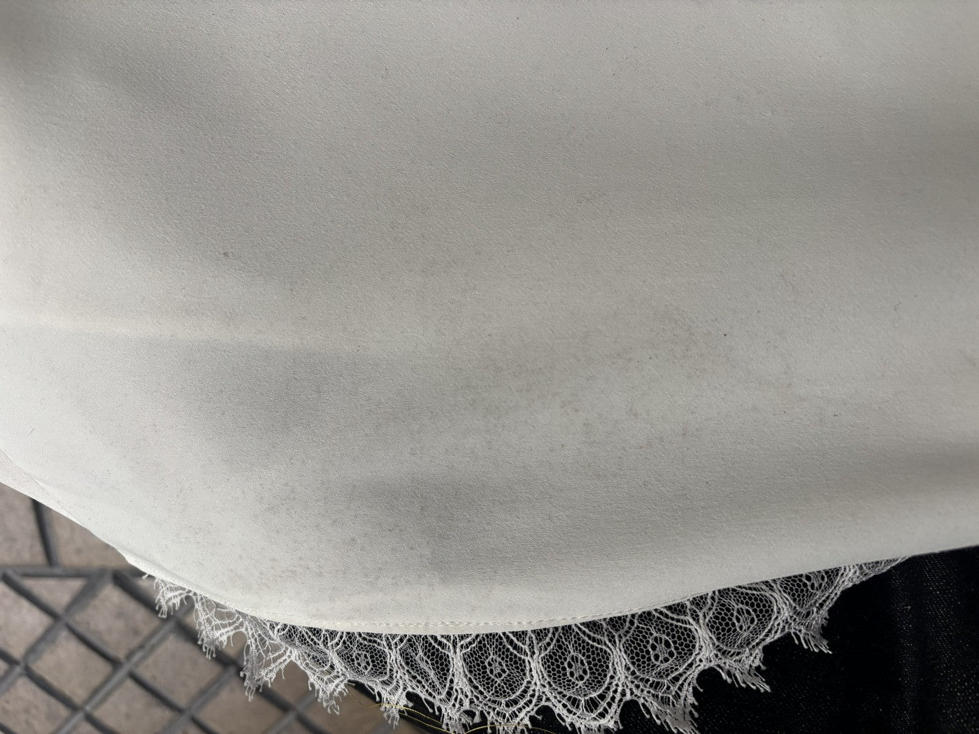 Ensemble De Mariée La Plage Sans Le Haut - Blanc Soie
