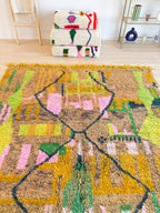 Tapis Berbère Coloré 202 X 321 Cm - N°2097