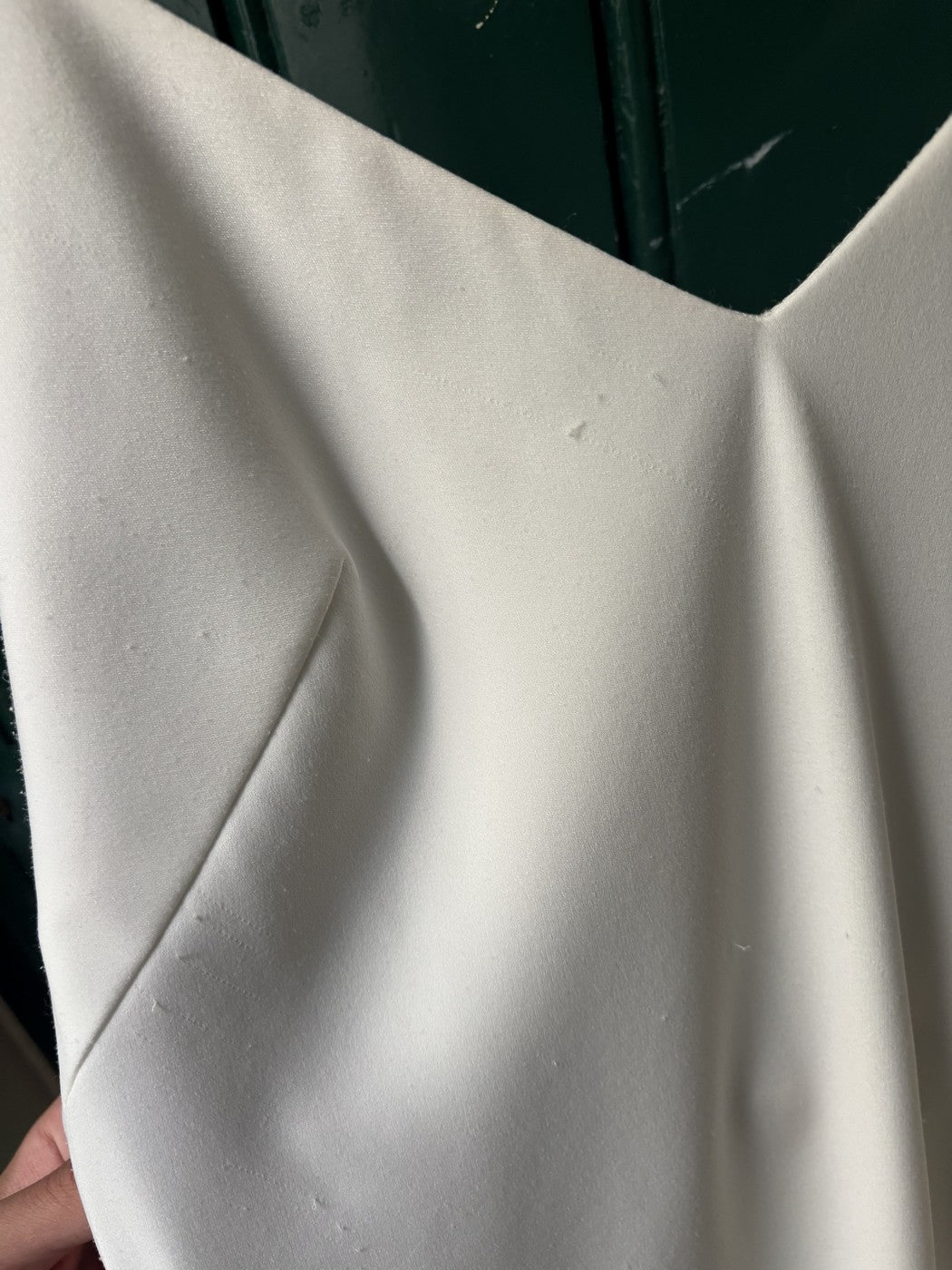 Ensemble De Mariée La Plage Sans Le Haut - Blanc Soie