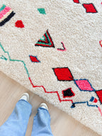Tapis Berbère Coloré 210 X 324 Cm - N°1992