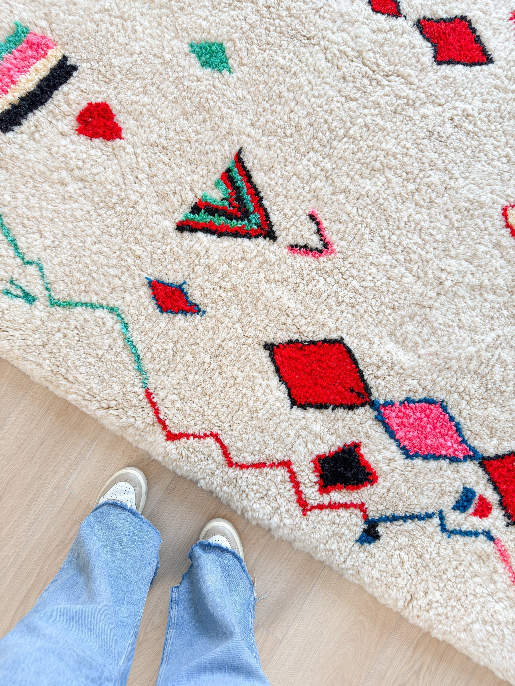 Tapis Berbère Coloré 210 X 324 Cm - N°1992