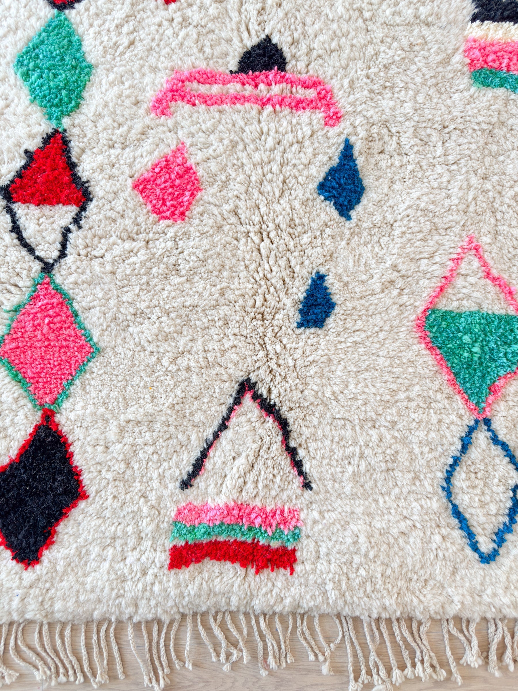 Tapis Berbère Coloré 210 X 324 Cm - N°1992