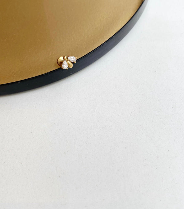 Boucle D'Oreille À L'Unité Honey