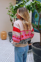 Gilet Cherry On The Cake Beige