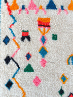 Tapis Berbère Coloré 155 X 269 Cm - N°1956