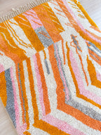 Tapis Berbère Coloré 155 X 286 Cm - N°1909