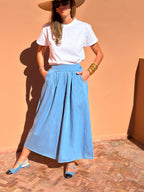 Slingback Maria - Jeans