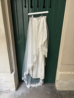 Ensemble De Mariée Duchesse Long - Blanc Soie