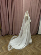 Voile Mantille - Blanc Soie