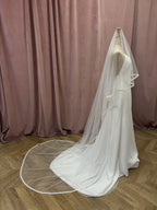 Voile Feuillage - Blanc Soie