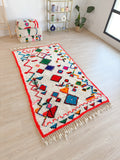 Tapis Berbère Coloré 151 X 274 Cm - N°1737