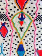 Tapis Berbère Coloré 153 X 277 Cm - N°1763
