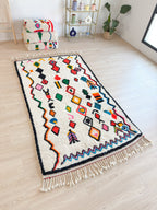 Tapis Berbère Coloré 150 X 289 Cm - N°1631