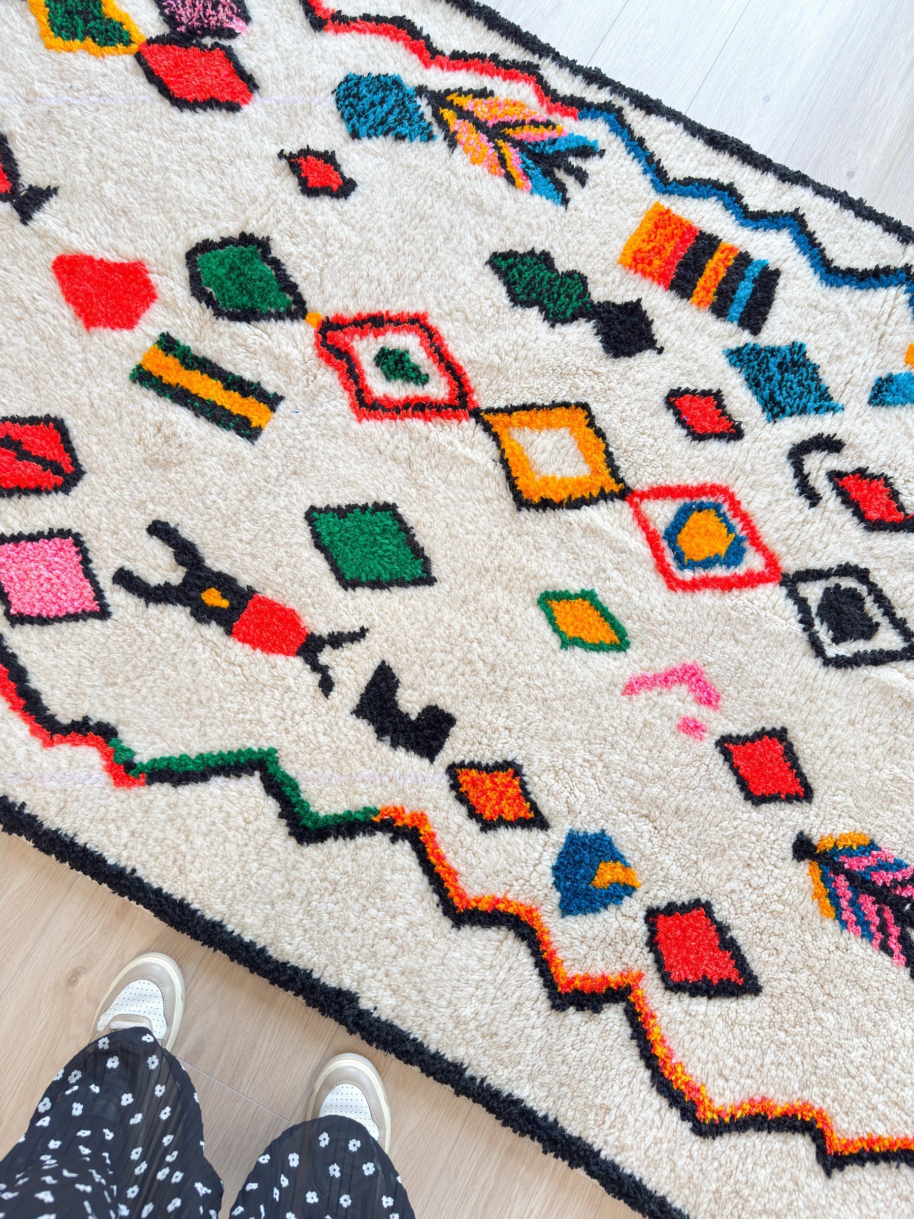 Tapis Berbère Coloré 150 X 289 Cm - N°1631