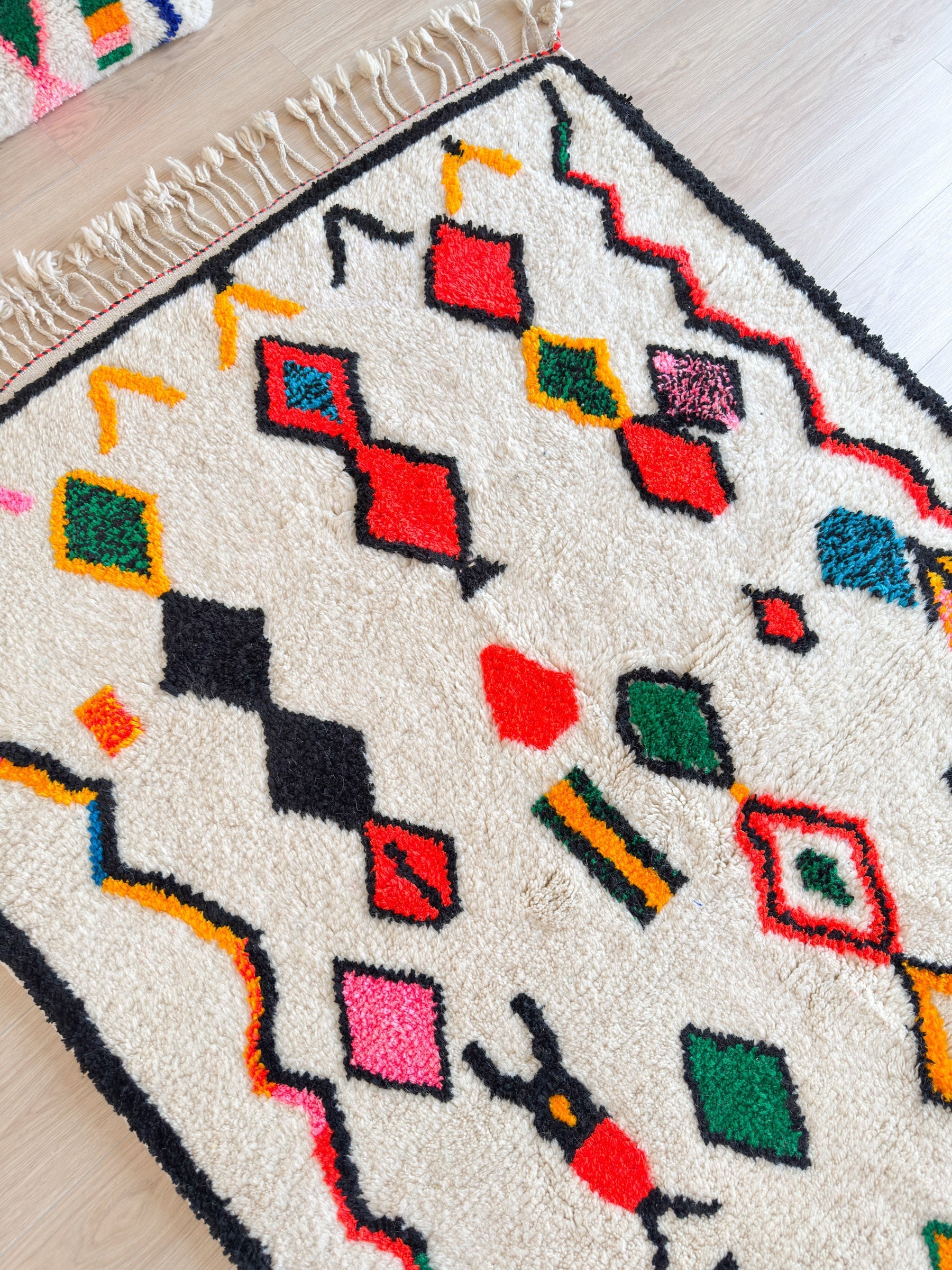 Tapis Berbère Coloré 150 X 289 Cm - N°1631