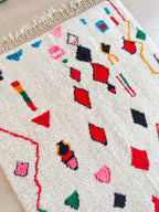 Tapis Berbère Coloré 158 X 271 Cm - N°1604